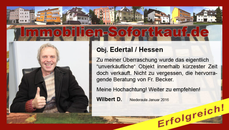 Zu meiner Überraschung wurde das eigentlich „unverkäufliche“ Objekt…