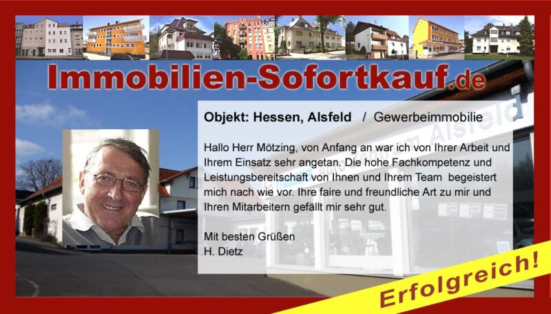 Hallo Herr Mötzing, von Anfang an war ich…