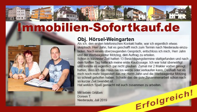 Als ich, den ersten telefonischen Kontakt hatte, war…
