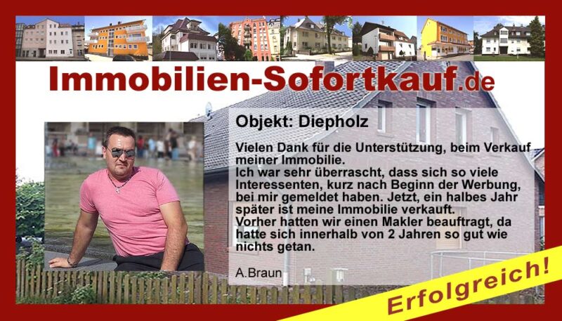 Vielen Dank für die Unterstützung, beim Verkauf meiner…