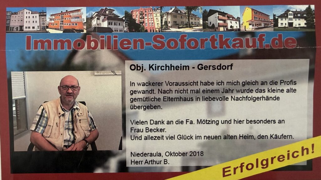 In wackerer Voraussicht habe ich mich gleich an…