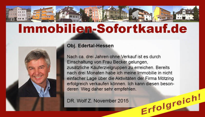 Nach ca. drei Jahren ohne Verkauf ist es…