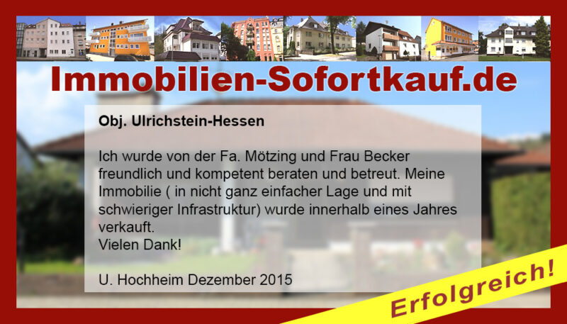 Ich wurde von der Fa. Mötzing und Frau…