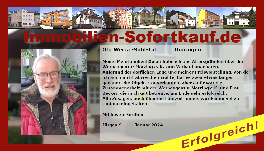 Meine Mehrfamilienhäuser habe ich aus Altersgründen über die…