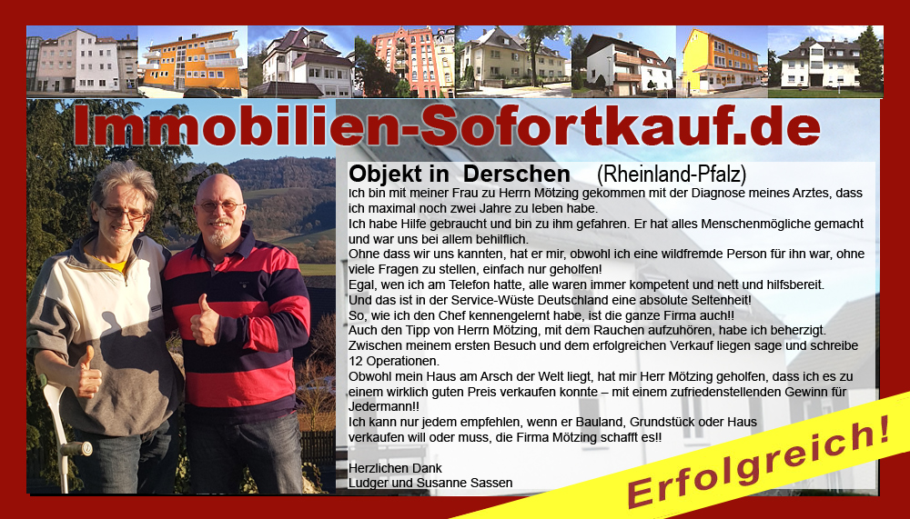 Ich bin mit meiner Frau zu Herrn Mötzing…