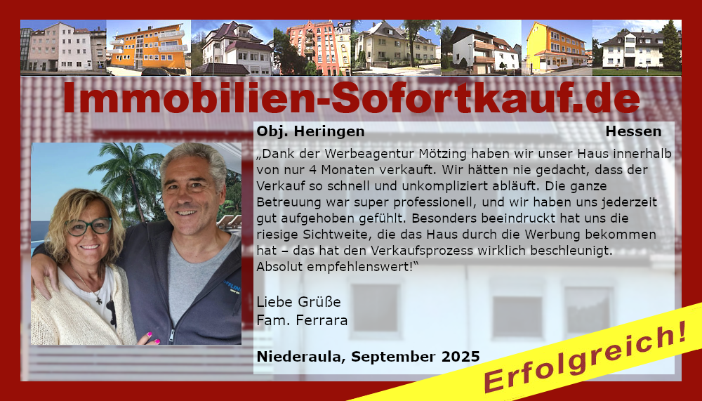 Dank der Werbeagentur Mötzing e. K. haben wir…