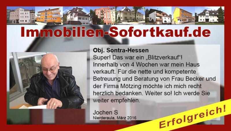 Super! Das war ein „Blitzverkauf“! Innerhalb von 4…