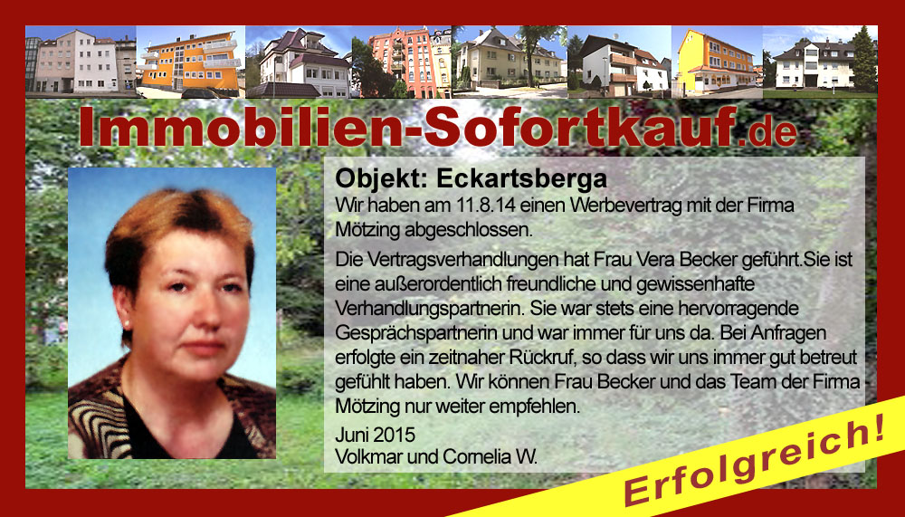 Wir haben am 11.8.14 einen Werbevertrag mit der…